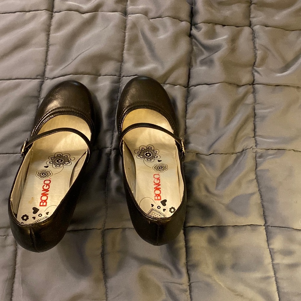 Black Mary janes